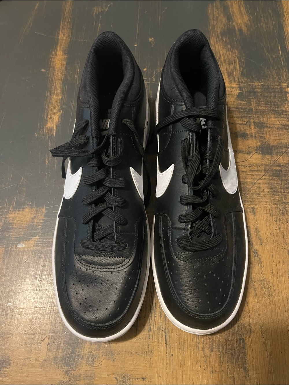 Nike Mens Sky Force 3/4 Top Black Court Sneakers CT8448-001 Size 12